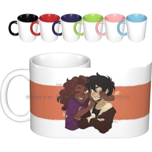 Death Kids Ceramic Mugs Coffee Cups Milk Tea Mug Percy Jackson Heroes Of Olympus Pjo Hoo Nico Di Angelo Hazel Levesque Rick