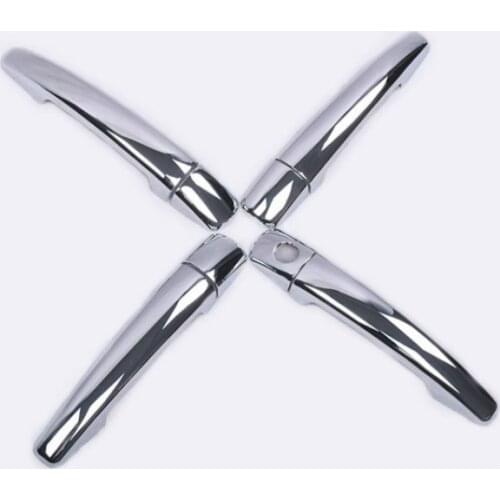 For Citroen C3 Mk2 C3 Picasso Aircross 2010-2016 Chrome Door Handle Covers Trim Set Car Styling 2011 2012 2013 2014 2015 VT VTR