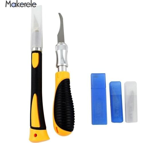 Blades Carving Wood DIY Engraving Chisel Sculptural Woodworking Cutting PCB Circuit Board Repair New Paper Cutter 1Pcs