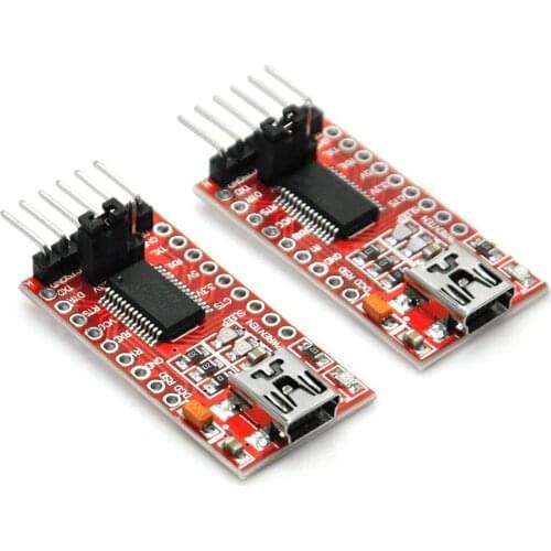 2PCS FT232RL FTDI Micro USB 3.3V 5.5V to TTL Serial Adapter Module for Arduino FT232 Mini Port