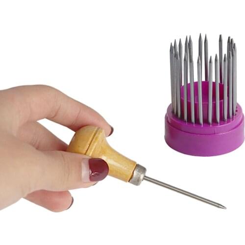 12/23pcs/Set Bead Sucking Needle Beadwork Needle Set Engraving Needle Bead Sucking Spike Gold And Silver Jewellery Inlay