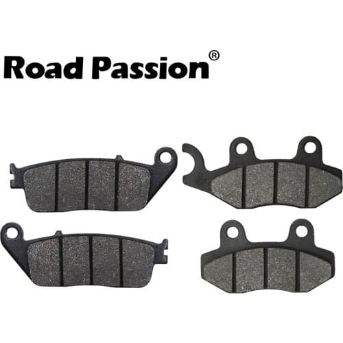 Road Passion Motorbike Front & Rear Brake Pads For TRIUMPH America (865 cc) Cast wheel 2006-2009 New America & LT 2010-2014