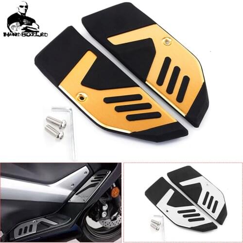 T MAX Motorcycle Footboard Steps For YAMAHA T-MAX 560 TMAX560 TMAX 560 2019 2020 Rear Footrest Pegs Plate Pads Foot Stack