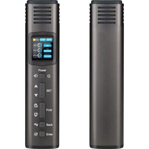 Professional Muti functional DSP Microphone Karaoke Microphone USB Condenser Mic For Recording