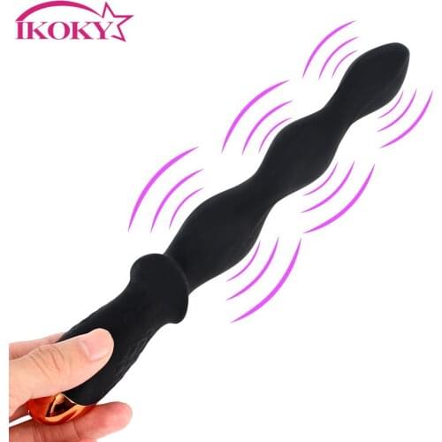 Prostate Massager Adult Products 10 Speed Sex toys for Women Anal Beads Vibrator Sex Shop Dildo Butt Plug Vibrator