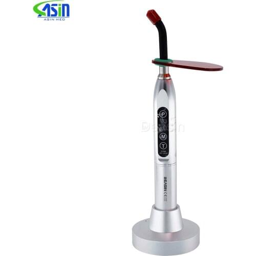 Dental Product Dentist Tool Kits New Wireless LED Curing Light Cure Lamp Silver Color
