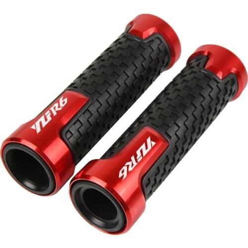 High Quality 7/8"22mm CNC Aluminum Handlebar Grips Handle Ends Handle Grips Accessorie Scooter Hand Bar Grips For YAMAHA YZF R6