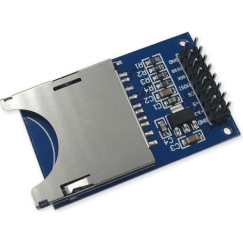 10PCS/LOT Reading and writing module SD Card Module Slot Socket Reader ARM MCU