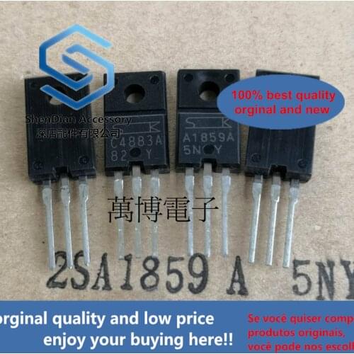 2pairs only orginal new 2SA1859A 2SC4883A A1859 C4883 Y file
