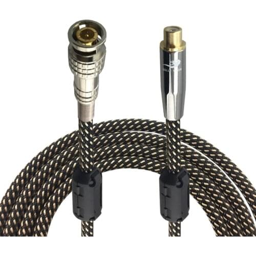 BNC Video Cable Q9 BNC Male to RCA Female for Monitor Camera Extension Coaxial Cable Gold-plated OFC Cable 1M 2M 3M 5M 8M