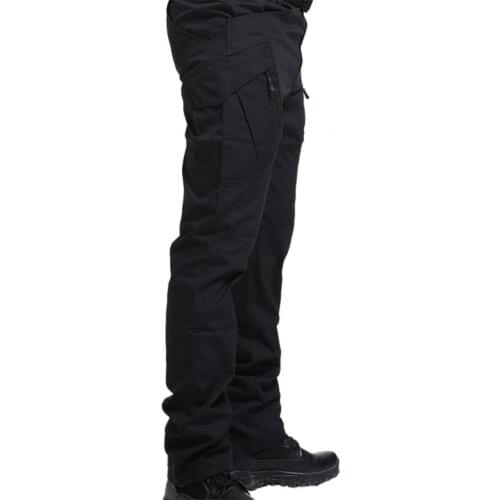 2021 Cargo Pants Multi-Pocket Skin Friendly Cotton Blend Water Resistant Long Pants for Outdoor