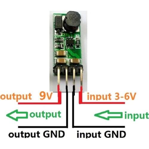 CE014_9V 3.7V 5V to 9V DC DC Converter Step-Up Boost Current Mode PWM Voltage Transformation Module