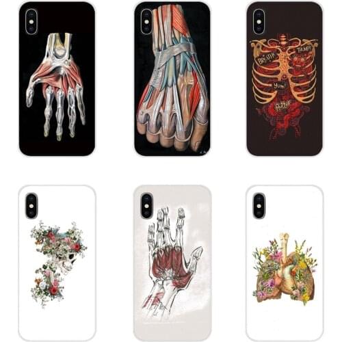 For Samsung Galaxy A3 A5 A7 A9 A8 Star A6 Plus 2018 2015 2016 2017 Accessories Phone Cases Covers Medical Human Art