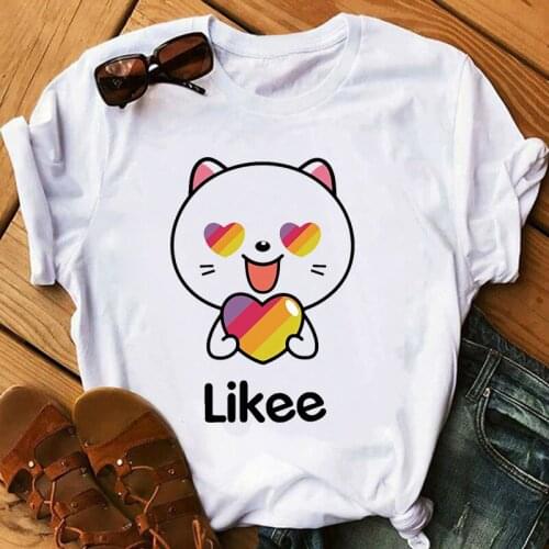 Anime tshirt vogue likee print graphic t shirts women tees goth tops t shirt womens clothing grunge aesthetic clothes streetwear