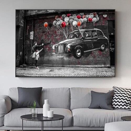 Modern Street Canvas Art Prints Modern Graffiti Wall Art Canvas Paintings Abstract Home Decorative Pictures For Kids Room Cuadro