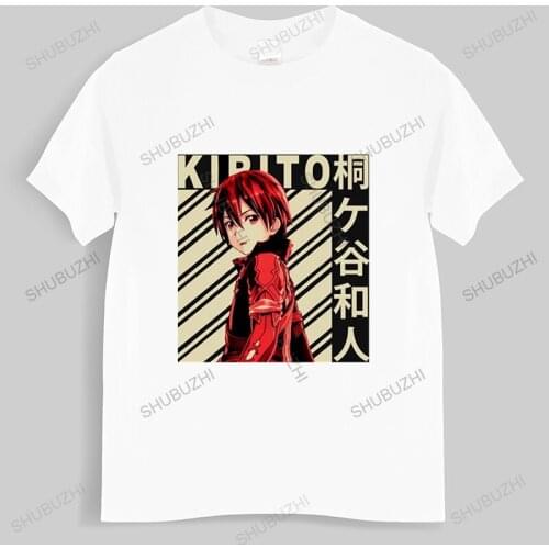 Anime Novelty Fashion Sword Art Online SAO Tshirt Hommes Anime Short Sleeve Men Spring Summer T-shirt Tops Harajuku Tees