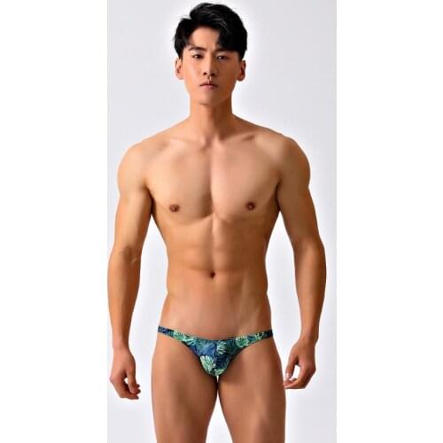 Mens Swim Briefs Bikini Swimwear Swimming Trunks For Sexy Man Swimsuit Bathing Suit Beach Shorts Gay Zwembroek 2021