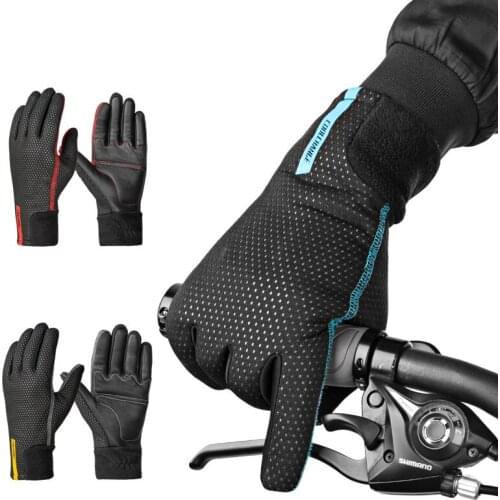 New Store Cycling Gloves Winter Thermal Waterproof Bicycle Gloves Full Finger Anti-slip Touch Screen Sport MTB Road Bike Gloves