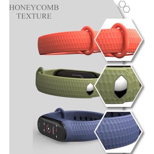 Mi Band 4 3 Silicone Wrist Strap Aurora Bracelet for xiomi Mi band 4 3 smart watch bracelet sport miband 4 3 Strap