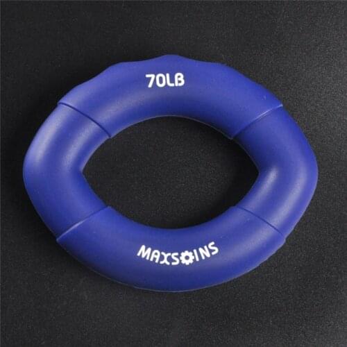 Hand Grip Muscle Developer Power Wrist Arm Training Machine Carpal Expander Rubber Exerciser Finger Gripper Ring Gym Anti Stress