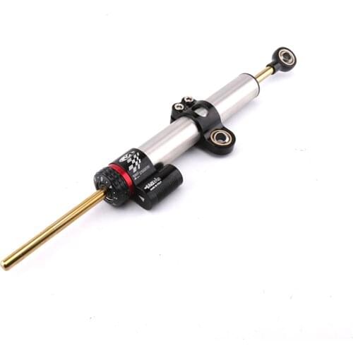 SMOK Universal Motorcycle Adjustable Steering Damper Stabilizer For Kawasaki Ninja 250 300 400 Z250 300 Z800 Z900 Z1000
