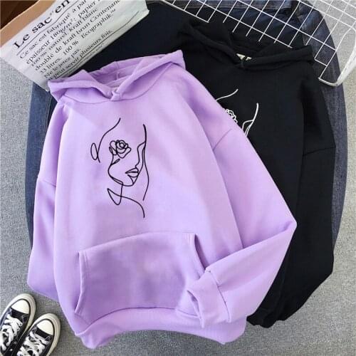 Sudaderas Mujer Harajuku Warm Sweatshirt Women Long Sleeve Hoodie Loose Women Hoodies Sweatshirts Casual Tracksuit Pullovers
