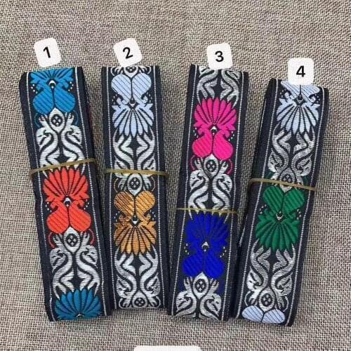 3.3cm nation style jacquard ribbon,XERY191201M