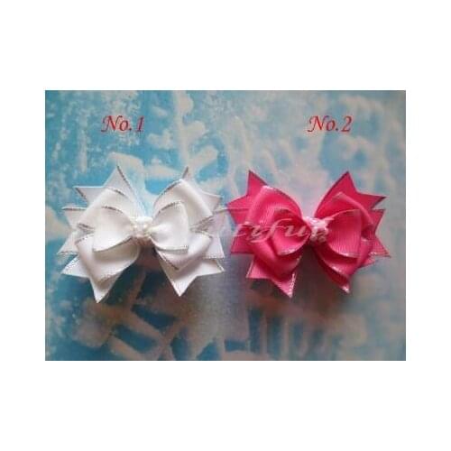 40pcs Free Shipping 3.5" Snowflake unicorn sculpture princess character angel wing JoJ style bowsl wing
