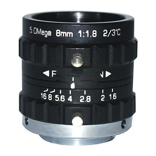 5-100mm Varifocal Manual Iris CCTV zoom lens 1:1.6 1/3 F1.6