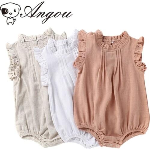 Боди для новорожденных девочек Angou China At AliExpress