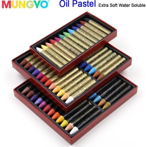MUNGYO MAO series Artists Extra Water Soluble Oil Pastel 12/24 colors security&non-toxic