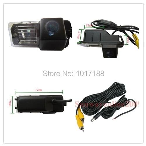 Car CCD HD Backup Rear View Reverse Parking Camera Waterproof Night Vision For VW Volkswagen Polo V (6R) Golf 6 VI Passat CC