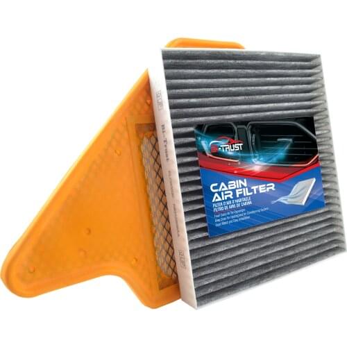 Bi-Trust Engine & Cabin Air Filter for Chrysler Town & Country 2011-2016/Dodge Grand Caravan 2011-2020/Ram C/V/Volkswagen Routan