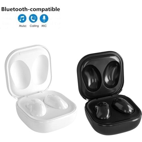 Bluetooth-Compatible Wireless Earbuds With Charging Box Waterproof Earphone Volume Control Mini Headphone Handsfree For Sports