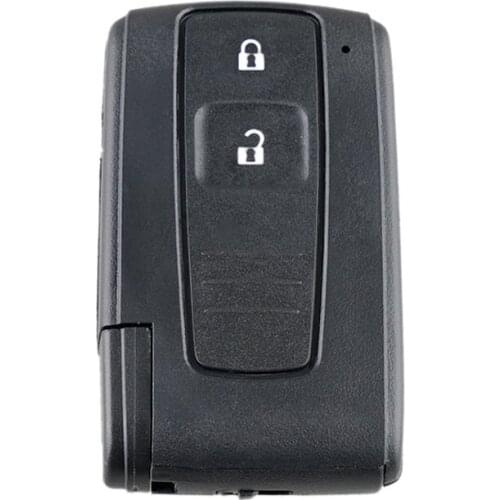 2 Button Mini Remote Key Case Remote Key Case For Toyota Prius Corolla Verso Toy43 Blade