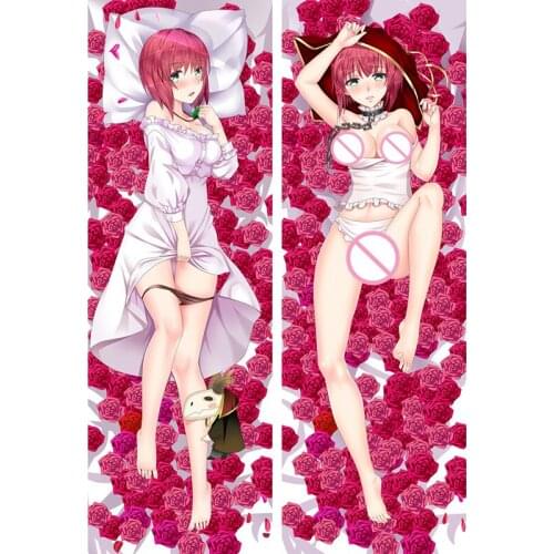 Anime Cartoon The Ancient Magus' Bride Double-sided Hugging Pillow Case Pillow Cover Pillowcase Peach Skin 2 Way 810040