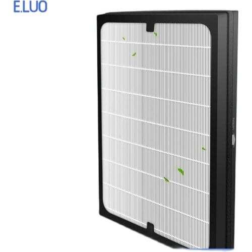 Composite filter H12 hepa filter and carbon filter for Yl-10 air purifier parts to filter dust odor pet hair 350*245*30mm