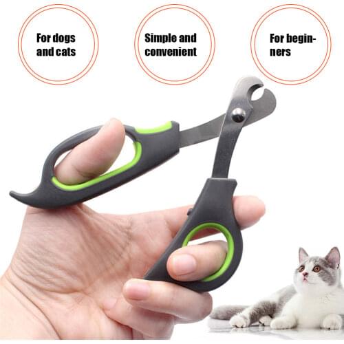Cat Nail Clippers Dog Nailclippers Supplies Pet Nail Clippers Cats Nails Clipper Trimmer Pet Nail Claw Grooming Scissors Cutter