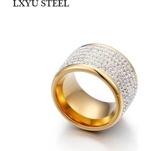 LXYUSTEEL Wedding Rings