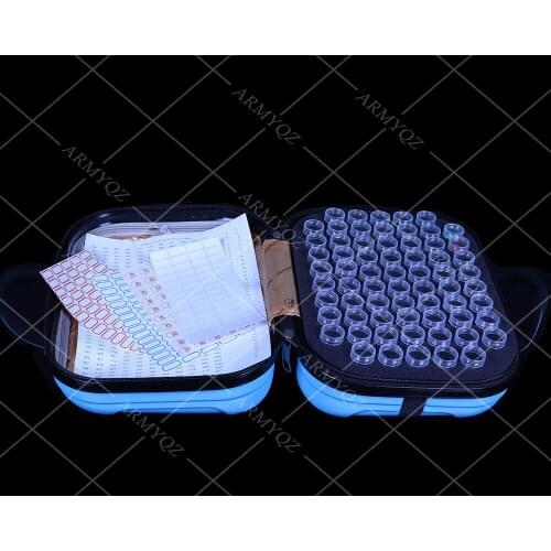 New 132 Bottles beads container Diamond Painting Tools Storage Bag Carry Case Daimond Painting Accessories Handbag