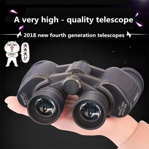 Professional binocular Large eyepiece hunting telescope wide angle travel binoculars lll night vision HD long range zoom