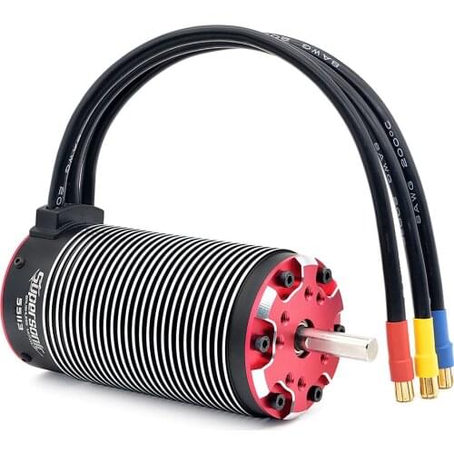 Rocket 55113 890KV 750KV 550KV Sensorless Brushless Motor Built-in Temperature Sensor Port for 1/5 1/6 1/7 RC Monster Buggy Car