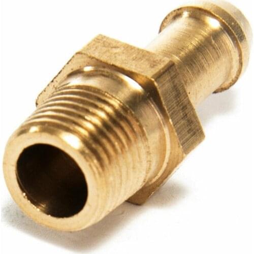 Turbocharger Compressor Housing Turbo Brass Boost Vac Vacuum Hose Nipple 1/8