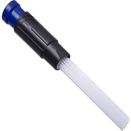 Universal Vacuum Attachment Dust Brush Small Suction Brush Tubes Cleaner Remover Tool Cleaning Brush for Air Vents Keyboards