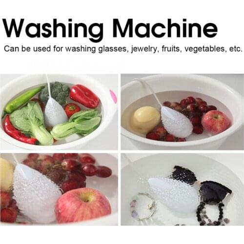 Kitchen Fruit Vegetable Cleaning Machine Household Mini Multifunctional USB Portable Ultrasonic Washing Cleaner