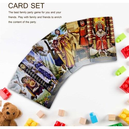 Vivid Tarot Cards Pleasing Sense Of Wonder Interactive Board Tarot Games Full Chinese English Version Family Party Game Card