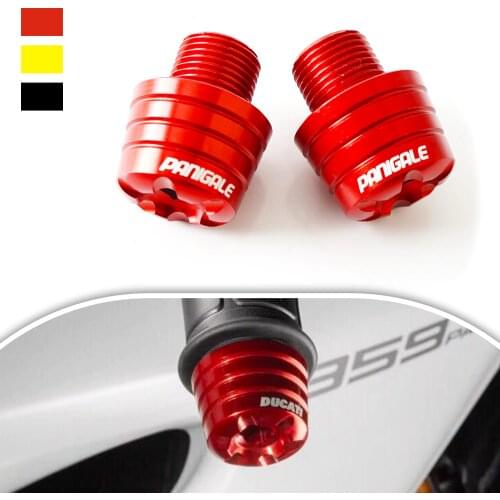 Motorcycle Grip Handlebar Caps End Plugs Handle Bar Grip For Ducati Panigale 899 959 1199 1199S 1299 V4 V4S V2 SuperSport939