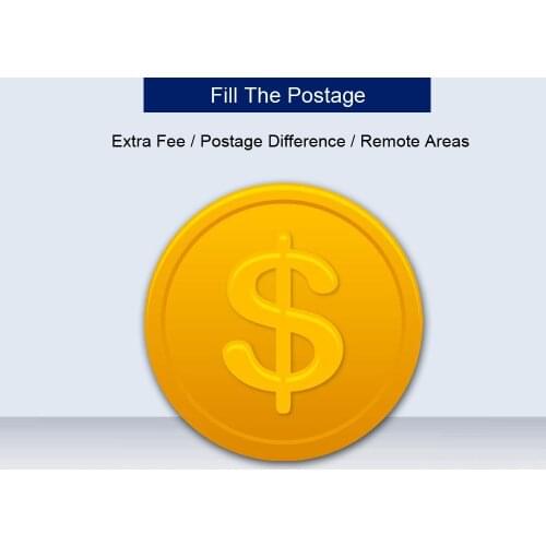 1USD Extra Fee / Postage Difference / Remote Areas To Fill The Postage
