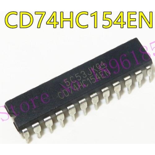 1pcs/lot CD74HC154EN CD74HC154 DIP-24 In Stock