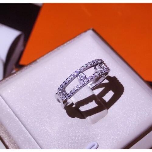 AIWEIGE Rings With Cubic Zirkonia For Women